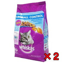 위스카스 헤어볼 닭고기와참치 성묘용 1.1kgx2개