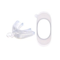 라포랩 화이트줌 실리콘 치아미백 보조기구 2종세트, 실리콘 마우스피스 1개 + 실리콘 마우스 개구기 1개