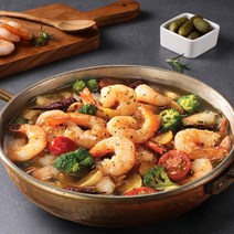 [누구나홀딱반한닭] 쉬림프&치킨파히타 626g, 프레시지 (냉동)감바스알아히요 (300g)
