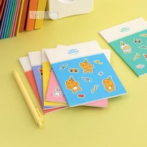 노트_카카오프렌즈_세트_1세트)_(3개_해피모먼트_A6 D9A1, 네오