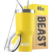 Greens Steel 비스트 40온스 진공 단열 스테인리스 텀블러 퍼플 USA 미국, 20 oz, Lemongrass Green, Lemongrass Green