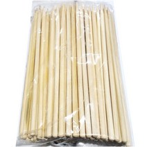 17cm 두꺼운 핫도그용 꼬치 100개입 두툼한 나무꼬지