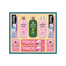 LG 23년 설명절 선물세트 생활의 감동 T호 - 풍성한 종합생활용품선물세트 오가니스트샴푸2+컨디셔너1+페리오치약2개+리치치약2개+온더바디 비누2개, 1개