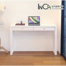 잉카 벨라 소나무원목 서랍형 콘솔테이블 1200 2가지 컬러, 화이트