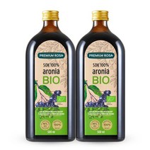 데일리원 공식스토어 프리미엄로사 유기농 아로니아 원액 100% 건강즙 2병