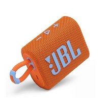 블루투스 스피커 오리지널 JBL GO 3 무선 블루투스 스피커 서브 우퍼 야외 IP67 방수 미니 베이스 사운드, 07 GO3 orange