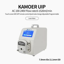 휴대용 낚시 어항 기포기 에어펌프 Kamoer 연동 펌프 AC110220V UIP 스테퍼 모터 고유량 투여 와이파이 제어 RS485 실험실용 풋 스위치, 8.UIPKK18006rotor  S19 ID24 x