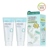 비욘드 엔젤아쿠아 모이스처 클렌징폼 300ml 1+1기획 (랜덤샘플증정)