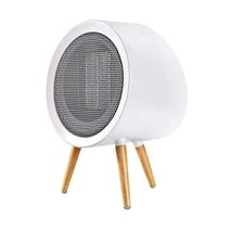 Gaiatop 탁상 히터 1000W 소형 스탠드 온풍기 캠핑, 화이트.