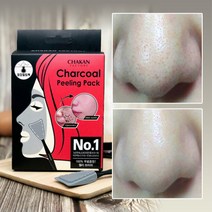 착한팩토리 블랙헤드 얼굴피지 각질제거 모공수축 브라이트닝 깜장필링팩, 1.깜장필링팩 1개, 1개