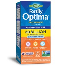 네이쳐스웨이 포티파이 옵티마 데일리 프로바이오틱+프리바이오틱 글루텐 프리 캡슐, 30개입, 1개