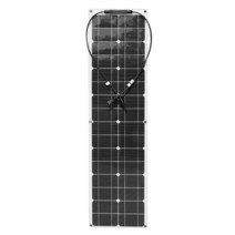 ETFE 유연한 태양 전지 패널 키트 가정용 캠핑 자동차 보트용 12V 배터리 충전기 단결정 셀 100W, 03 50W PET Panel
