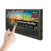 LCD 모니터 세로 34인치 가성비 240hz 인치 휴대용 듀얼 스피커 라즈베리 파이 용 용량 성 터치 스크린 디스플레이, 7인치 모니터