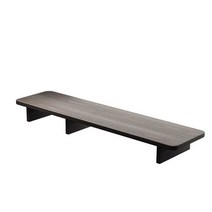 듀얼모니터받침대 거치식 클램프 와이드 선반 노트북, O