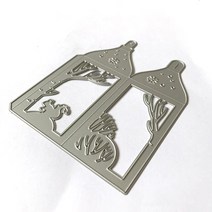 크리스마스 스크랩북 우표 템플릿deer christmas dies for커팅다이 306, sh1880