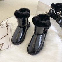 여자 부츠 어그 방한 발편한 키높이 통굽 데일리 플랫 수제화