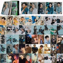 아이돌 포카 굿즈 포토 카드 55장 kpop got7 동창회 2022 fancon lomo 엽서 새 앨범 귀여운 그룹 사진 인쇄 사진 팬 선물 262, 갓세븐-2