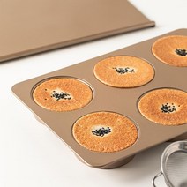 빵틀 6햄버거 영국식 머핀 구