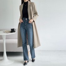 ﻿반더블 하객 원피스 트렌치원피스 출근룩 벨트 미디원피스 스타일PT