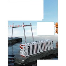 접이식낚시좌대 저수지 수상 평상 민물 경량 발판, 80x80 1.1m 다리