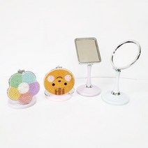 4종 보석 십자수 접이식 스탠드 거울 만들기 DIY 키트, 고래의 꿈