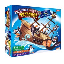 아슬아슬 중심잡기 보드게임 해적펭귄 복불복 바니비 11115EA, 쿠팡 본상품선택