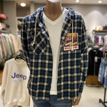 지프 JEEP 후드 체크 셔츠 GK3SHU121