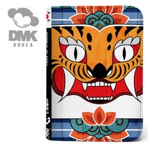 그라스킨[돌돌] DMK-passport-wallets-14 데빌몽키 DMK 호랑이 대한민국 캐릭터 그래픽 디자인 여행 여권 케이스 지갑 P0000DNB