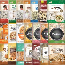 굿프랜즈 냉동 간편식품 골라담기 만두 볶음밥 튀김 분식 간식, A-4. 물만두 1.35kg