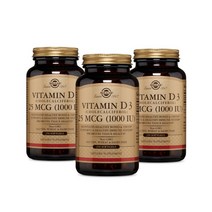 솔가 비타민D3 1000IU 250소프트젤 3병세트
