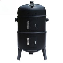 쿡탑 훈제기 BBQ 바베큐 그릴 스모커 훈제 그릴 훈제 그릴 훈제 바베큐, 기본