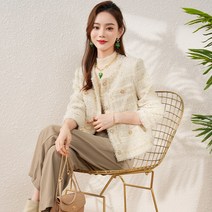 패치 하프 반코트 간절기 스티치 하객자켓 미니멀 포인트 오피스룩 숏 톰보이