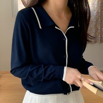 겟잇미 카라넥 슬림 스판 가디건.겟잇미