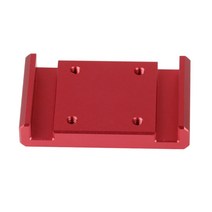 모든 입방 광자 DLP SLA용 양극 처리된 빨간색 선형 레일 가이드 슬라이더 블록, 15x10x4cm, 레드, 알루미늄 합금