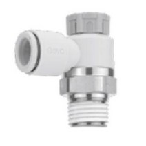 AS2201F-02-08SA 엘보 락타입 SMC 에스엠씨 원터치피팅 FITTING 스피드컨트롤러 SPEED CONTROLLER 유량 조절 밸브 제어 NSE GNSE