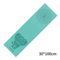냉각 스포츠 인쇄 수건 30*100cm 요가 매트 커버 미끄럼 체육관 피트니스 마이크로 화이버 여행 빠른 건조 쿠션 필라테스, D