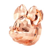 스턴 디즈니 미니 차량용방향제 로즈골드 자동차 디퓨저, 로즈골드 미니, 프레쉬포레스트