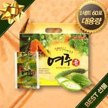 국산 여주즙 60포 대용량 여주 추출물 엑기스 음료 엄마 아빠 할머니 할아버지 장모님 장인어른 50대 60대 70대 남성 남자 여성 여자 생신 생일 환갑 칠순 설 추석 명절 선물, 1개