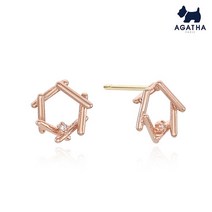 [아가타] (AGATHA) Buchette 14K 귀걸이_2381961S-313-TU