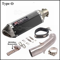 요시무라머플러 호환 yoshimura 배기 수정 머플러 이스케이프 moto middle link pipe for ktm adv 390 Adventure 390adv rc390, o를 입력
