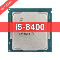 중고 i58400 i5 8400 2.8GHz 6 코어 6 스레드 CPU 프로세서 9M 65W LGA 1151