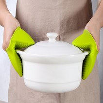 비바엔젤 실리콘 냄비 손잡이 냄비뚜껑손잡이 2P 그린