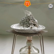 화산 분출모형 실험하기 은박접시, 단품