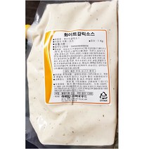 바로 화이트갈릭소스 1KX10/업소용, 1, 1kg