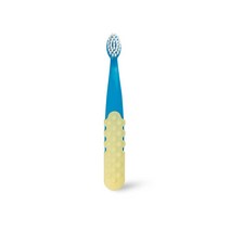 영유아 치약 칫솔, 옐로우/블루, 1개