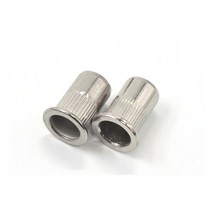 팝너트 건 리벳 리베트 큰 측면 플랫 헤드 널링 리브 너트 풀 나사 삽입 너트, m12(5개), 스테인레스 스틸