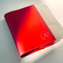 Artisan Alliance AA 가죽 북커버 신국판, 레드, 1개