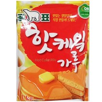 핫케익가루 ( 곰표 1kg ) X 10개 [업소용], 1