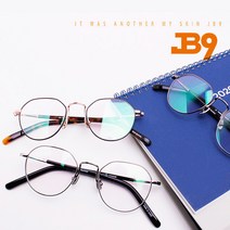 JB9 제이비나인JB9 TH9066 고급 티타늄안경테 다각형안경 수입 2020최신상