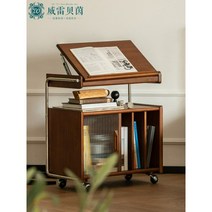 자작나무 원목 매거진랙 미니 책장 테이블 수납장 진열장 책꽂이, 단일옵션